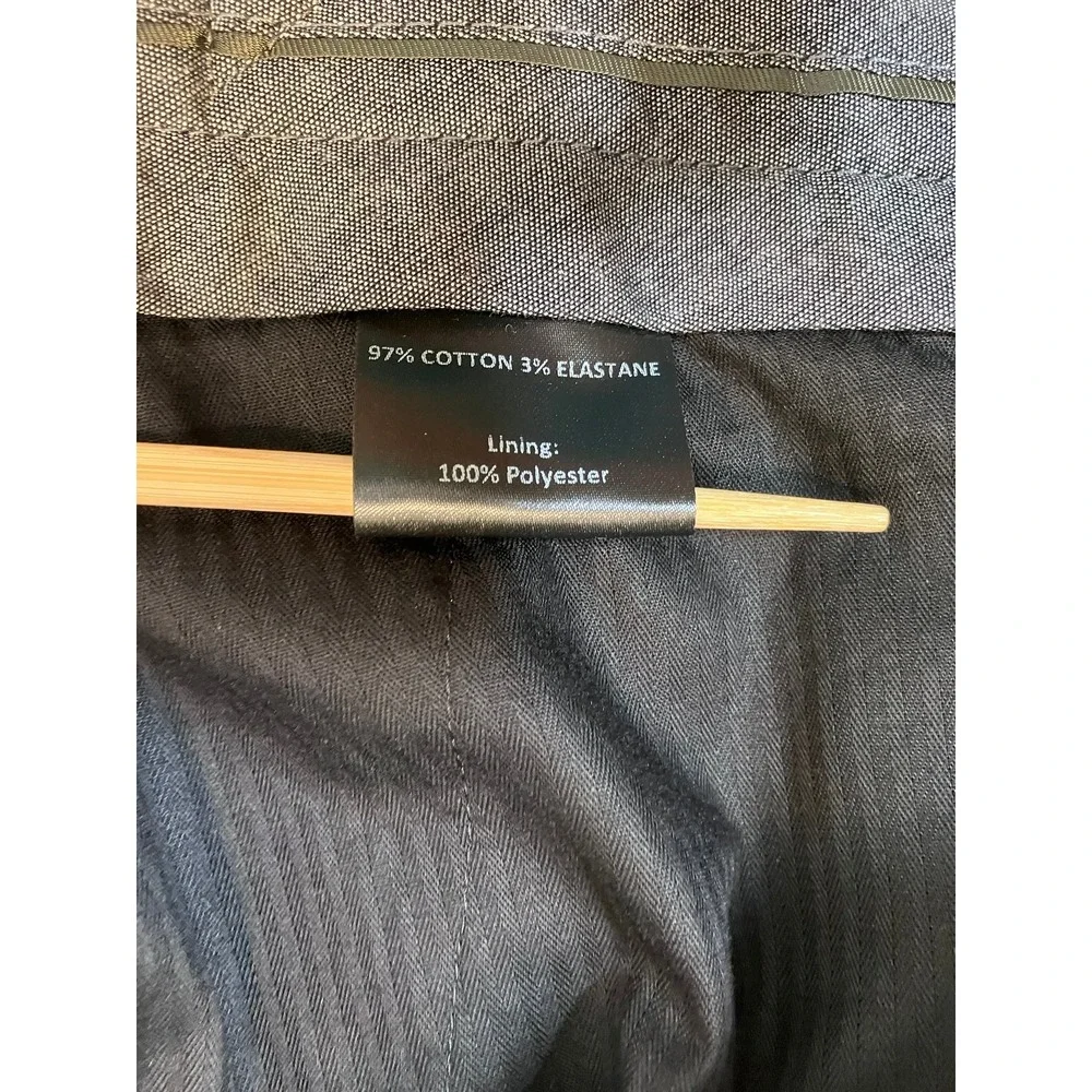 Todd Snyder Lightweight Seersucker Pleated Trousers Brown Side Tab 33x32 (34X29)